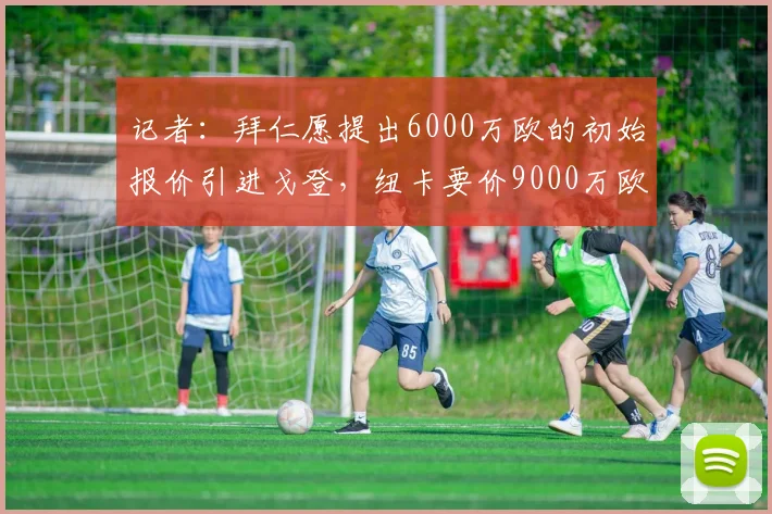 记者：拜仁愿提出6000万欧的初始报价引进戈登，纽卡要价9000万欧
